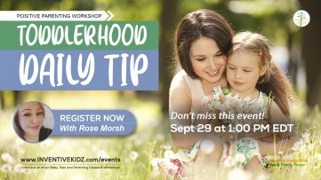 Toddlerhood Daily Tip